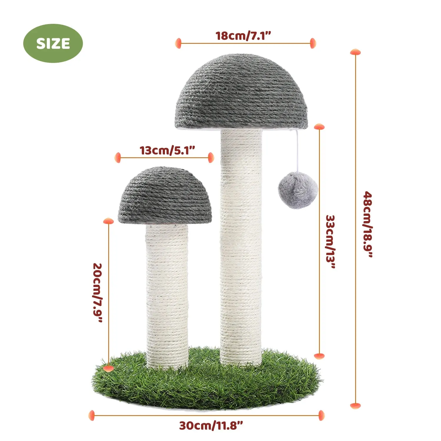 Adjustable 228~289cm Cat Climbing Tree Cat Jumping Frames Toys Scratch Post for Kittens Cat Toy