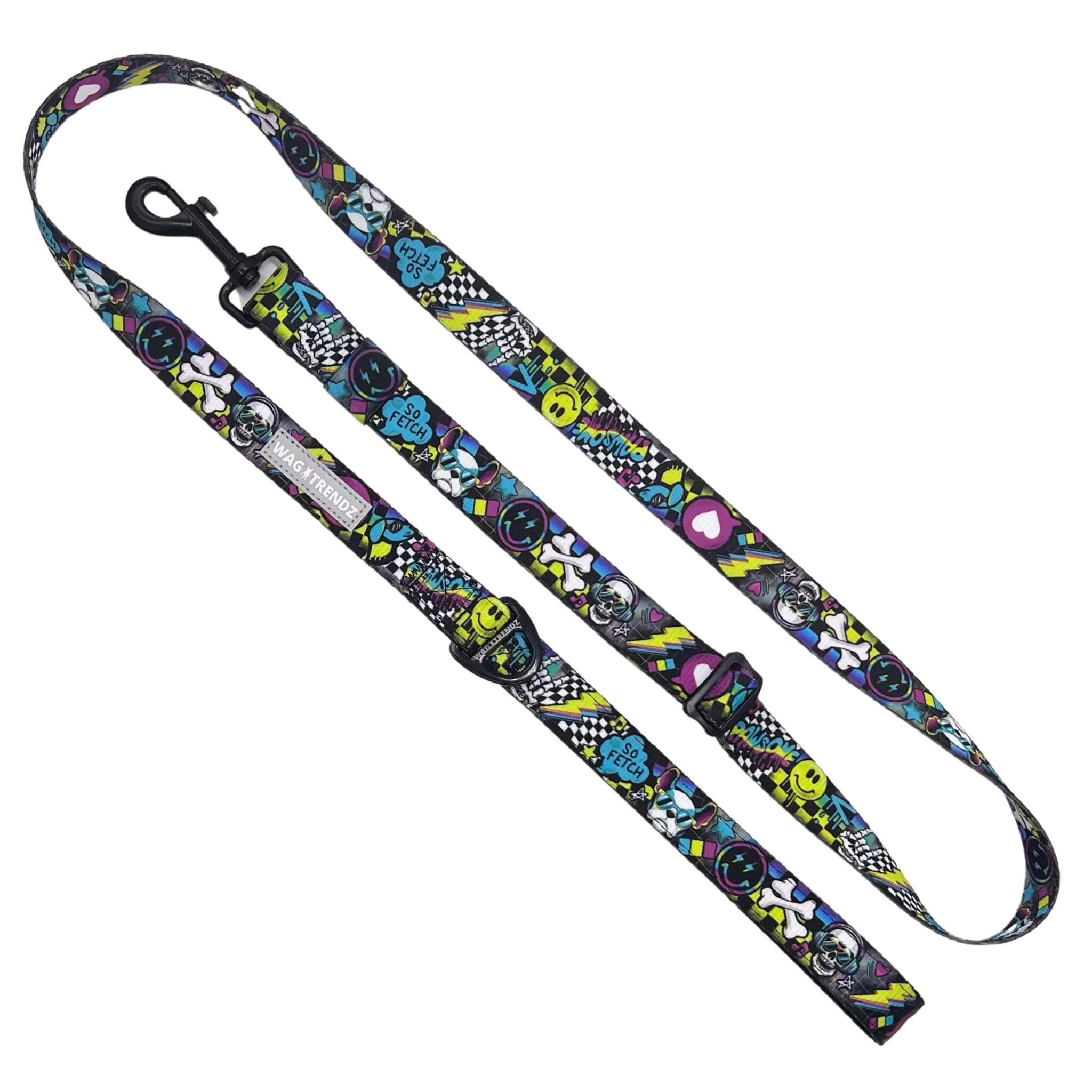 Adjustable Dog Leash | Skull Society