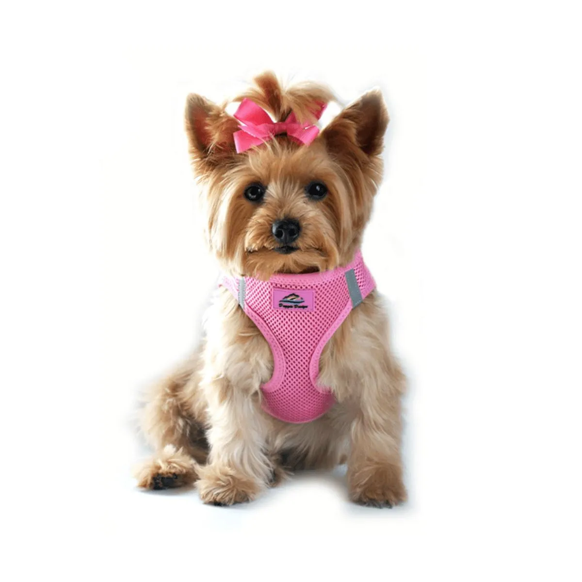 American River Choke Free Dog Harness - Solid Candy Pink