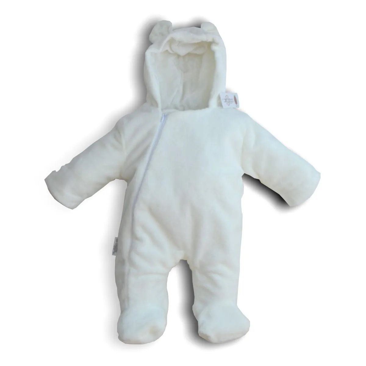 Baby Snowsuit | Faux Fur Hooded Snow Suit | Pramsuit | Unisex | Green Camp | Available in 6 sizes | 0-18M | 17I | Broggs®