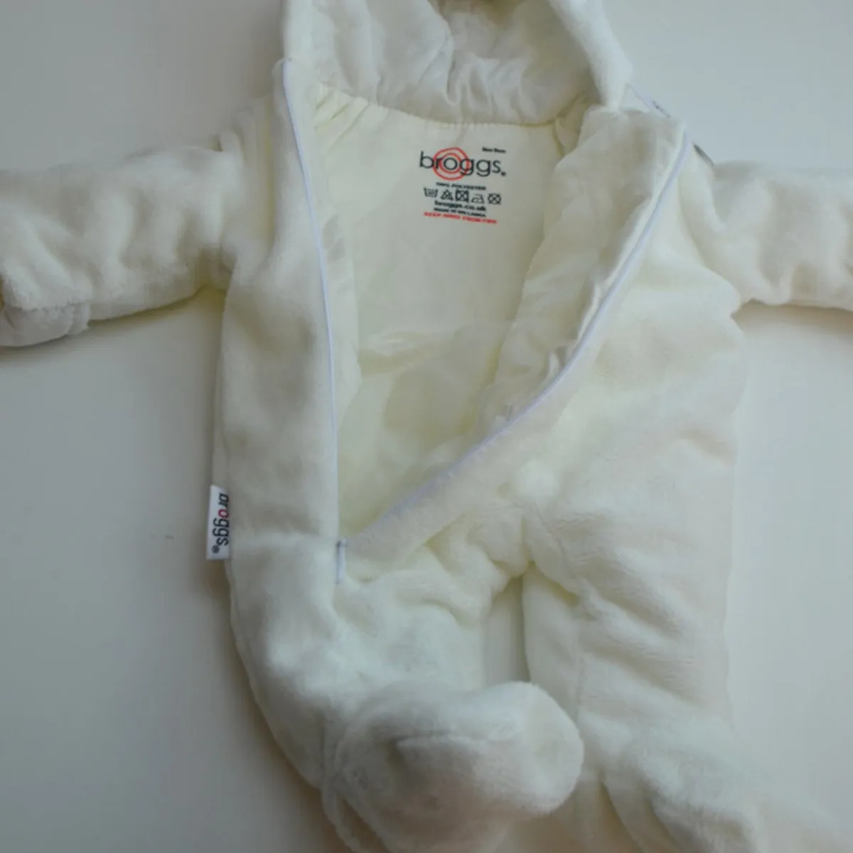 Baby Snowsuit | Faux Fur Hooded Snow Suit | Pramsuit | Unisex | Green Camp | Available in 6 sizes | 0-18M | 17I | Broggs®