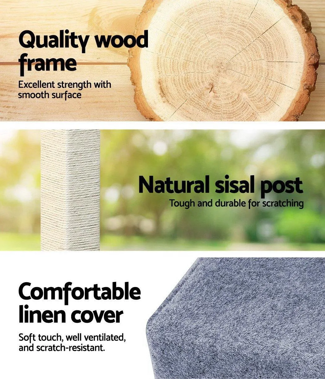 Cat Tree 124cm Scratching Post