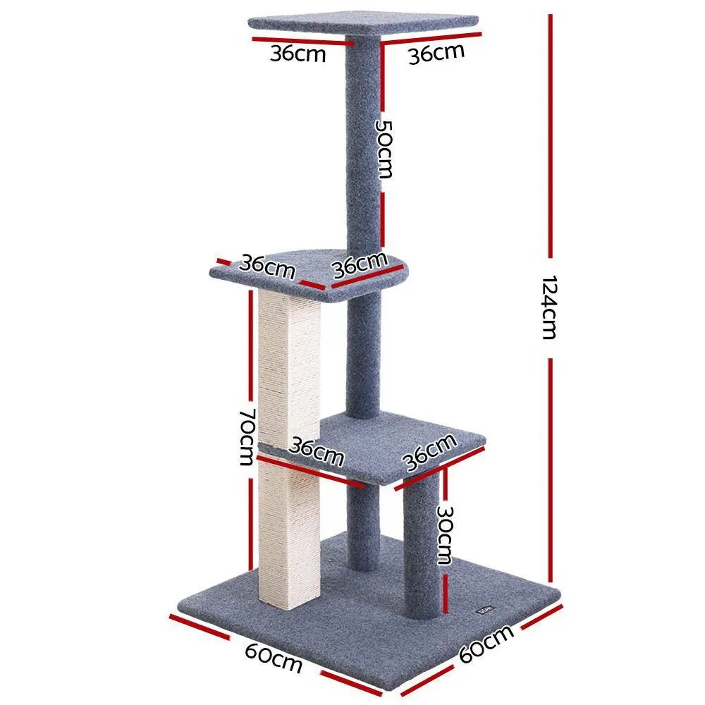 Cat Tree 124cm Scratching Post