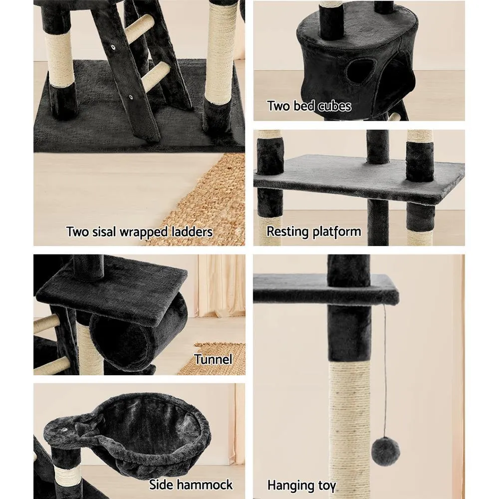 Cat Tree 260cm Trees Scratching Post Tower Condo