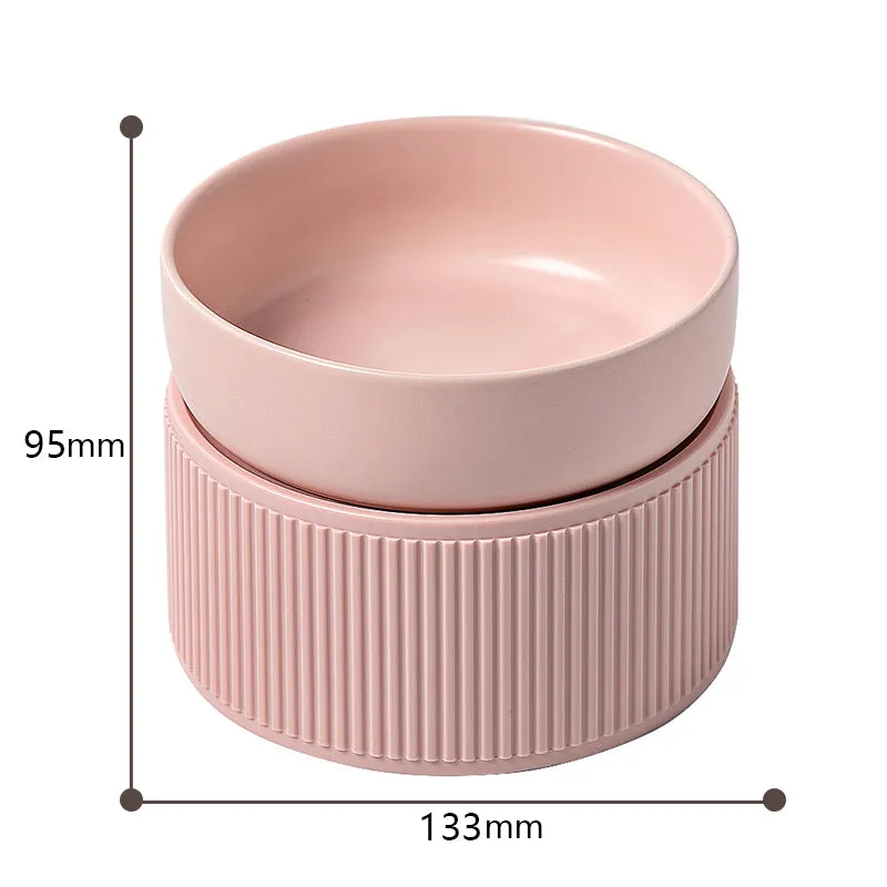 Ceramic Double Pet Bowl