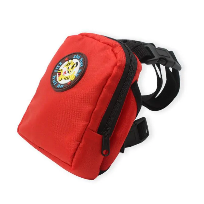 Dogs and cats go out and carry their backpacks