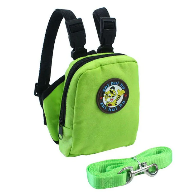 Dogs and cats go out and carry their backpacks