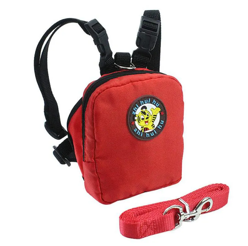 Dogs and cats go out and carry their backpacks