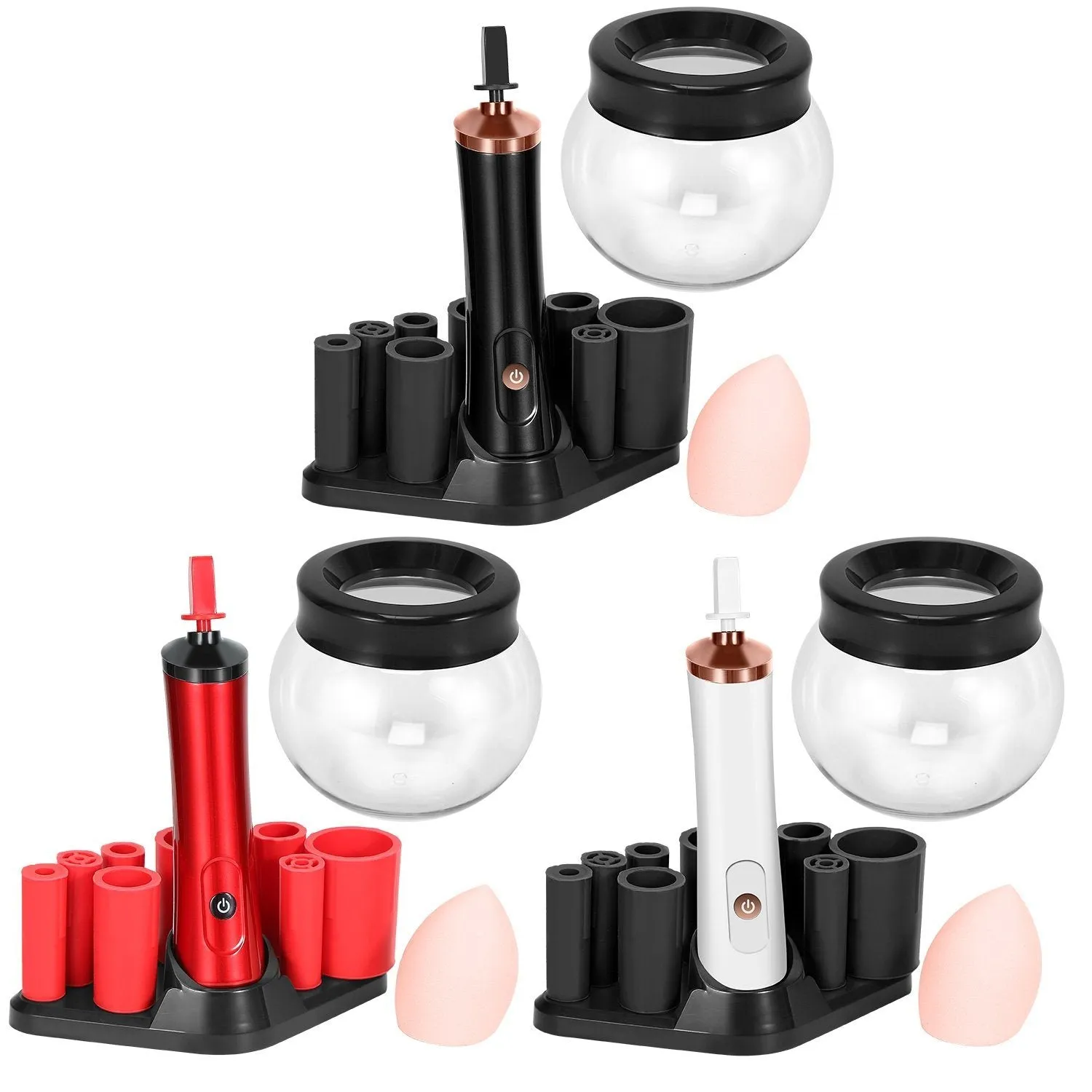 Electric Cosmetic Makeup Brush Cleaner Dryer