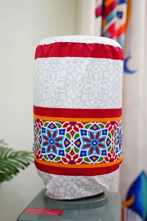 Floral Khayamiya Ramadan Cover For Water Dispenser