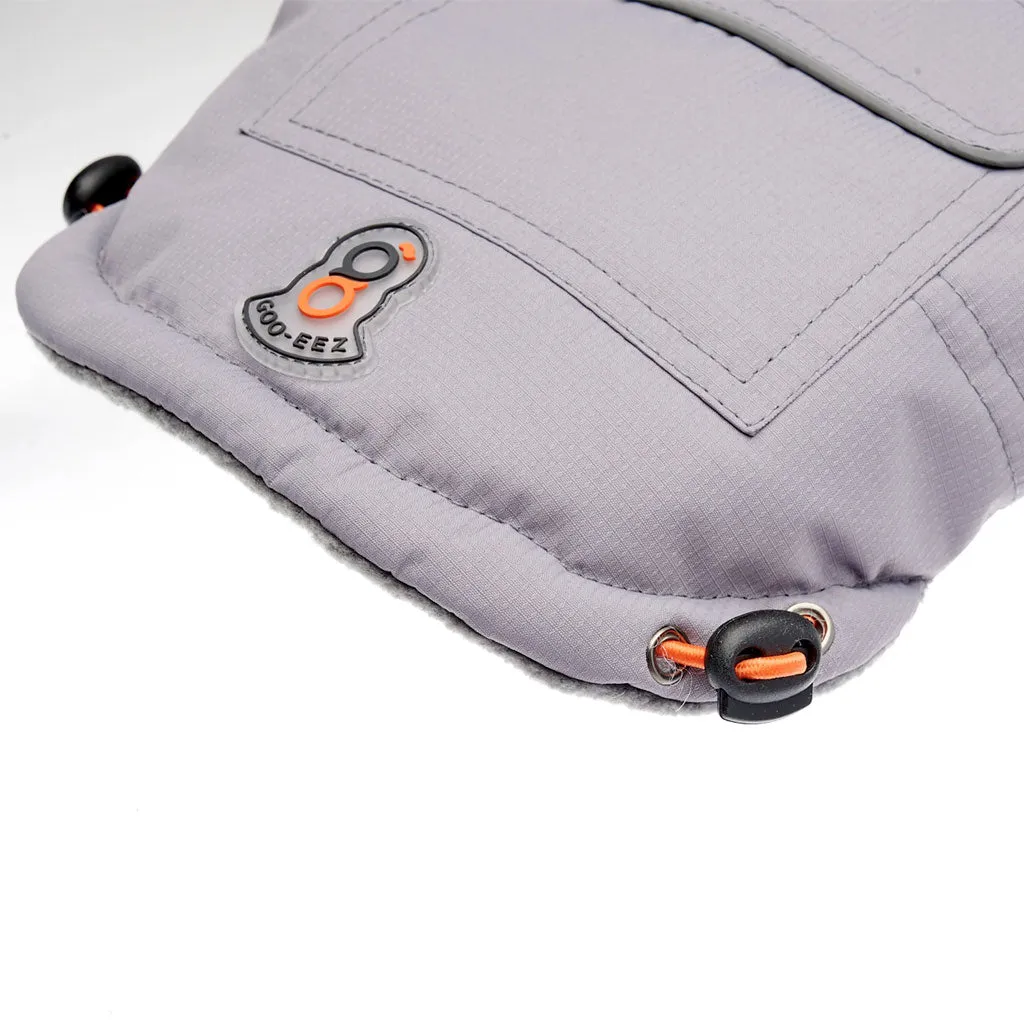 Goo-eez Hooded Full Body Snowsuit for Dogs Light Grey/Grey
