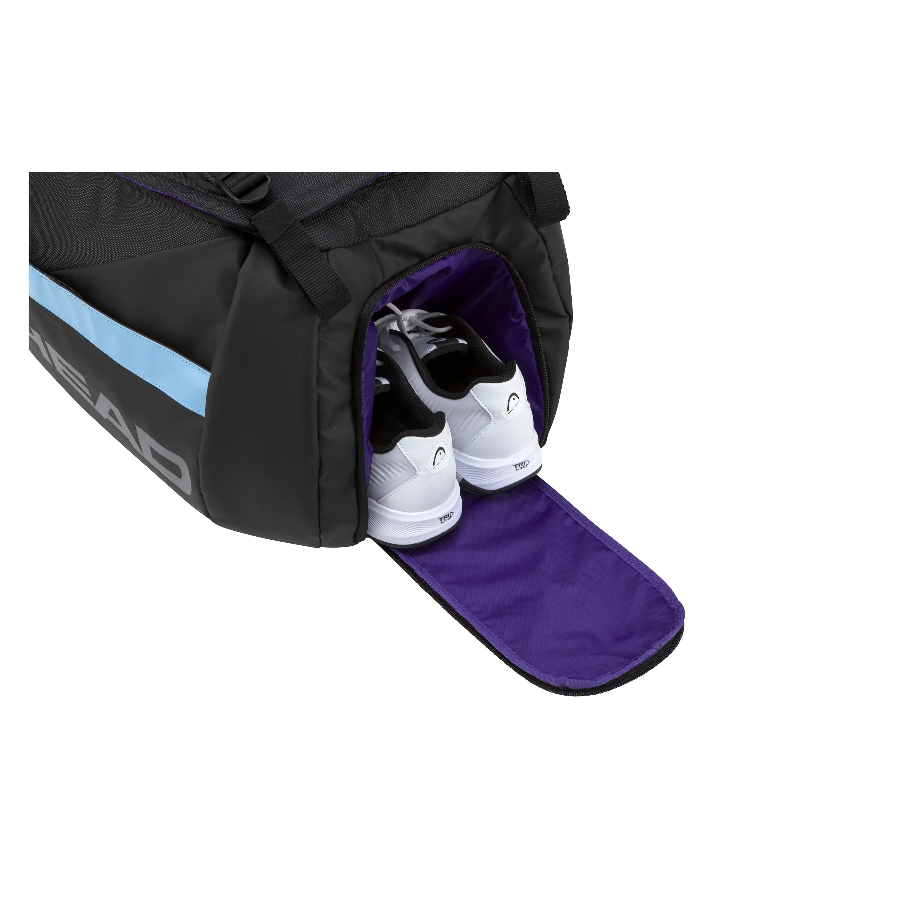 Head r-PET Gravity Duffel Sport Racquet Bag (Black)