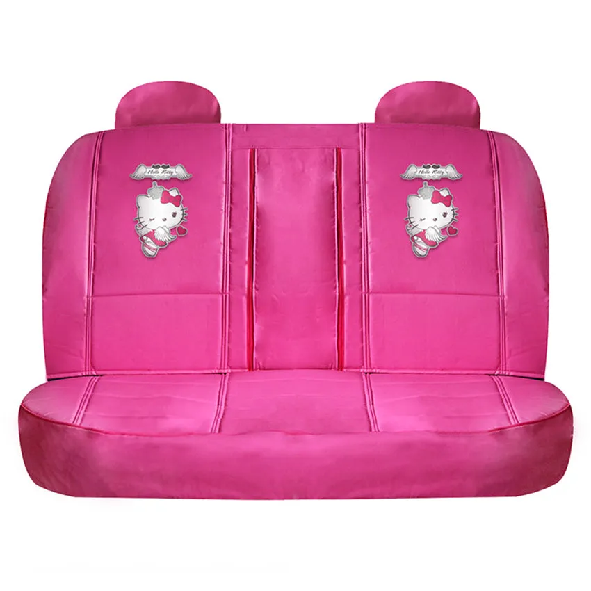 Hello Kitty Car Seat Cover Rear LE Pink