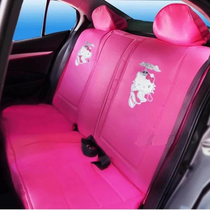 Hello Kitty Car Seat Cover Rear LE Pink