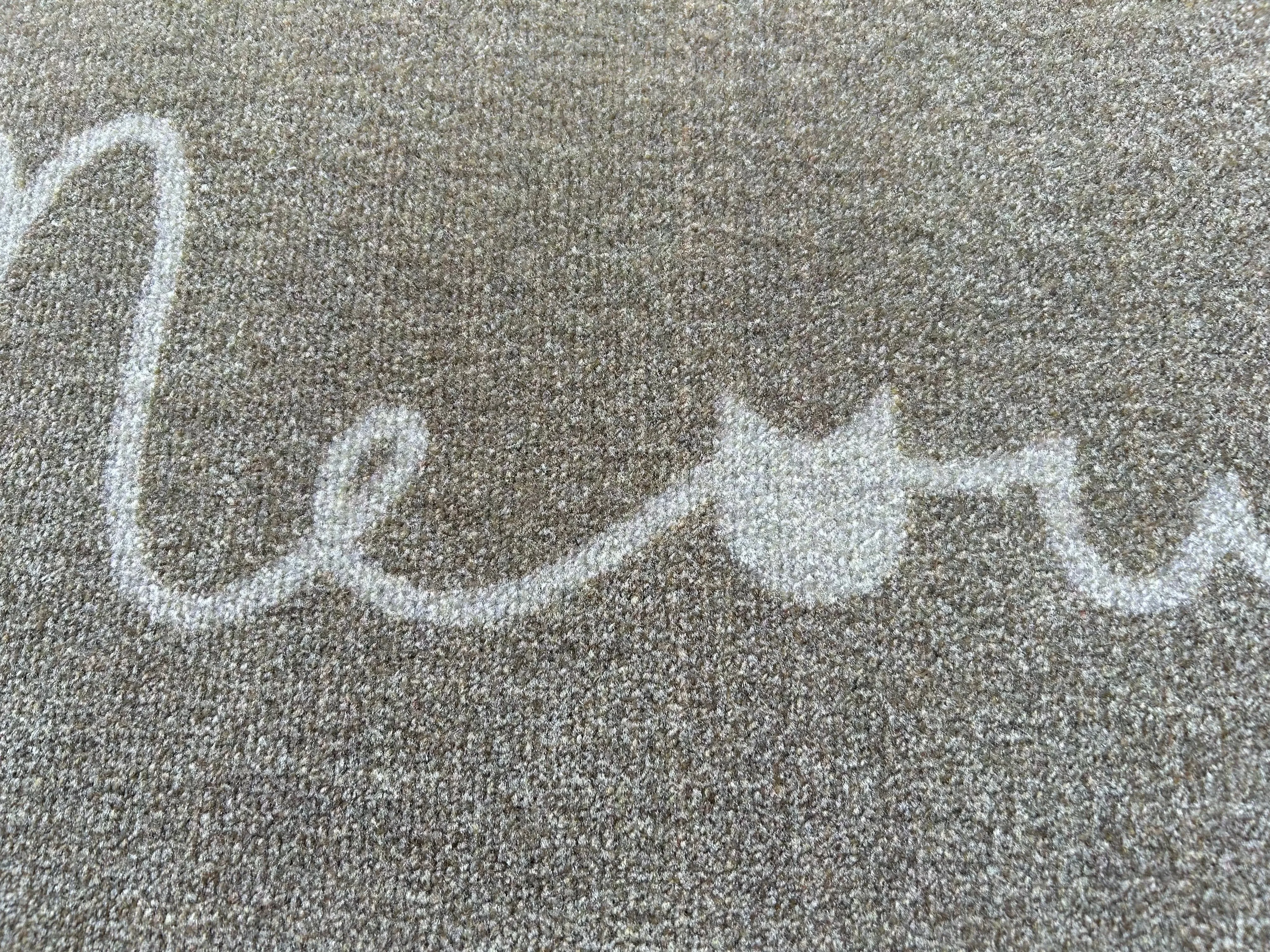 Howler & Scratch Cat MEOW Beige Washable Hard-Wearing Nylon Pet Mat
