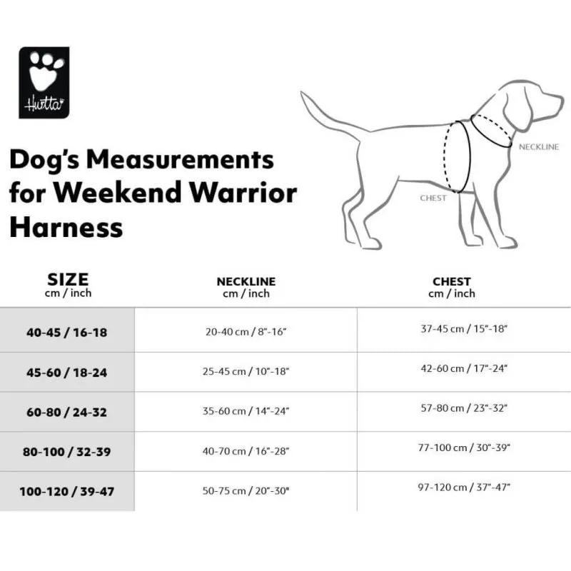 Hurtta Weekend Warrior Harness Bilberry