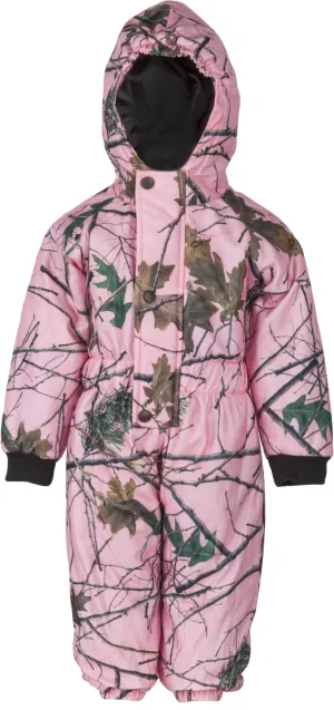 INFANT PINK FOREST CAMO EVOLTON INSULATED SNOWSUIT