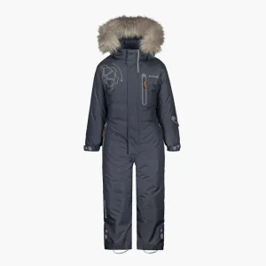 Kids´ winter snowsuit Joona, Grey Machinery Reflective