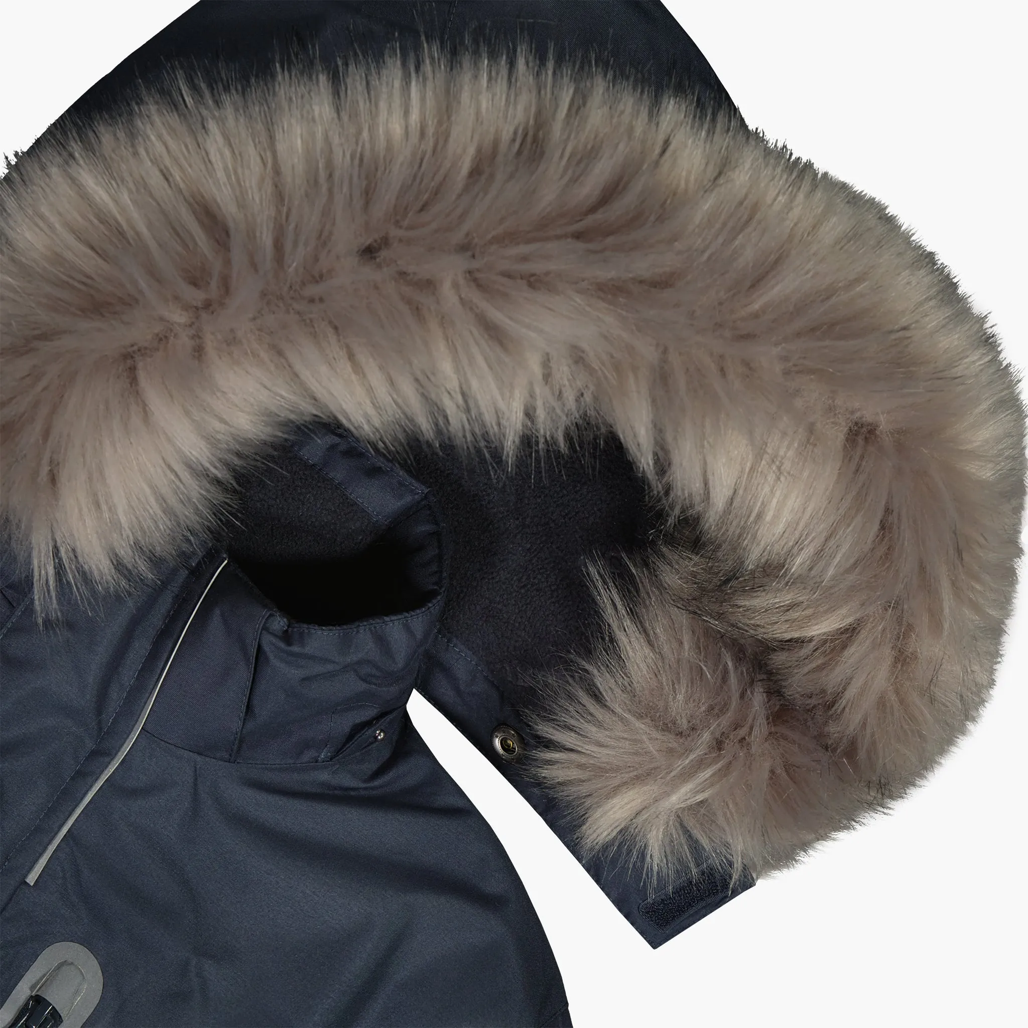 Kids´ winter snowsuit Joona, Grey Machinery Reflective