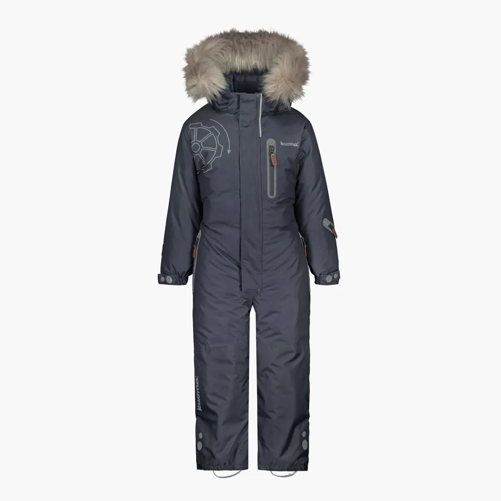 Kids´ winter snowsuit Joona, Grey Machinery Reflective