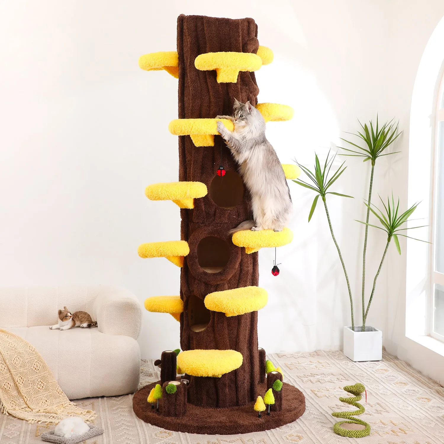 Luxury Simulation Climbing Frame Bed for Multiple Cat Tree