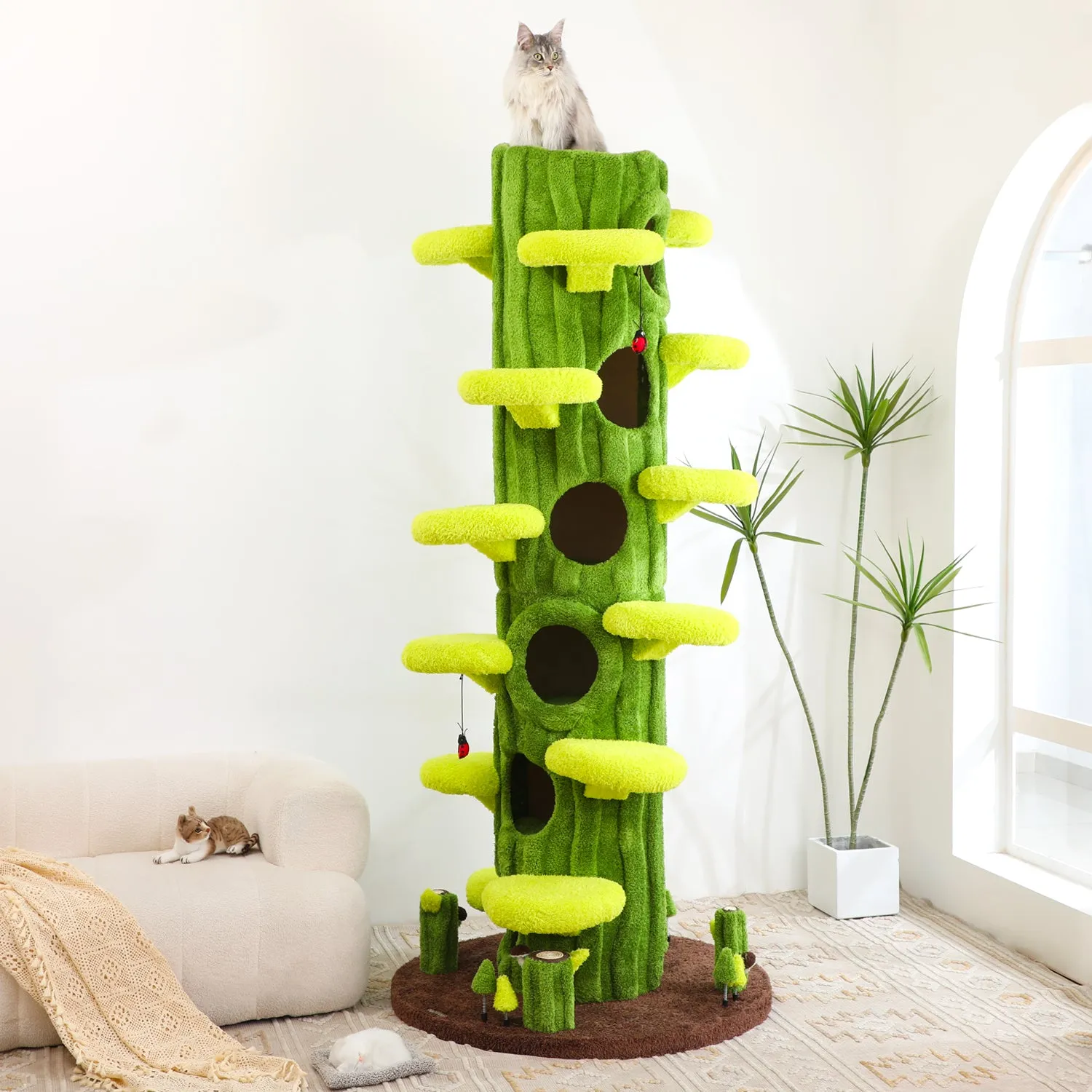 Luxury Simulation Climbing Frame Bed for Multiple Cat Tree