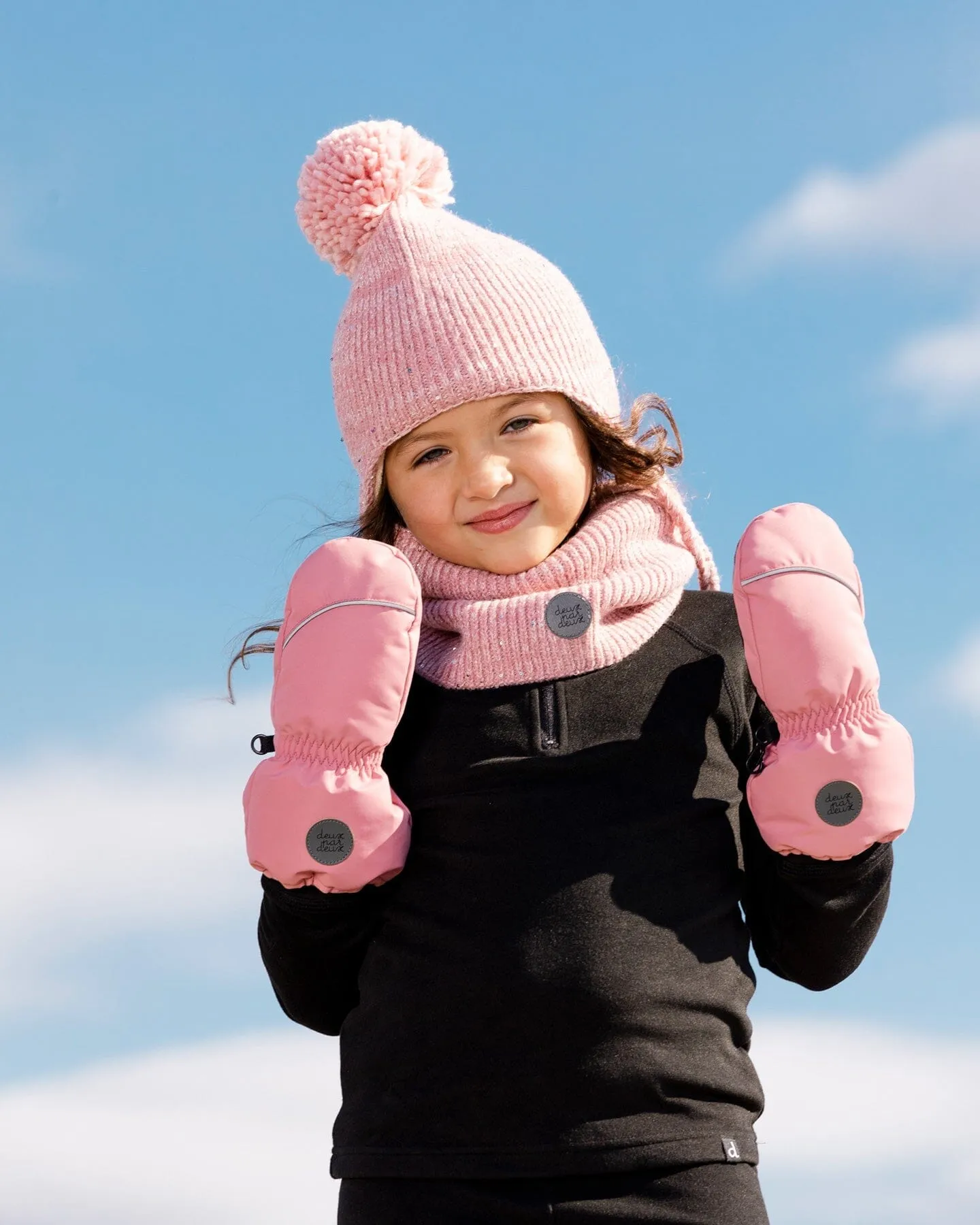 Mittens Powder Pink