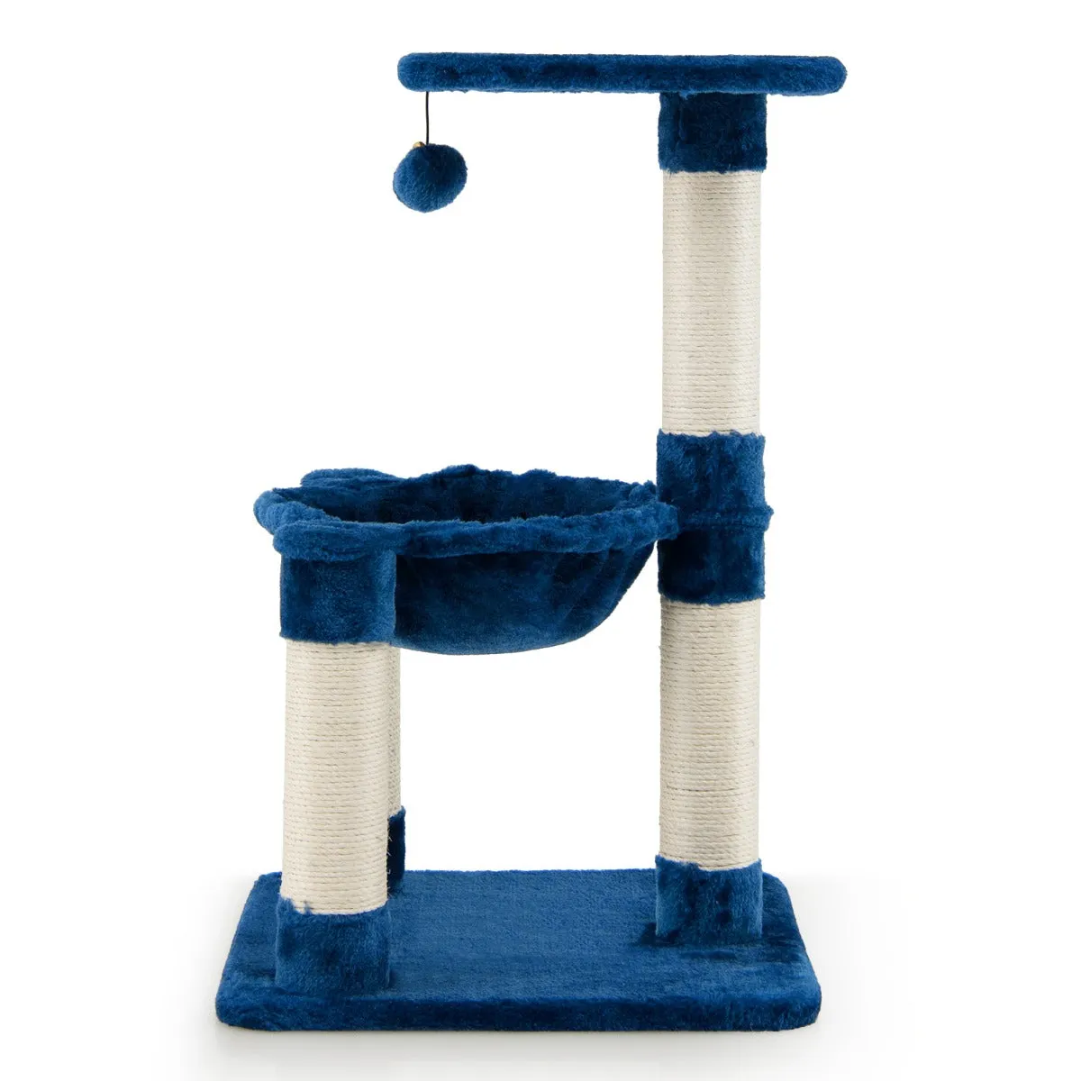 NNECW Multi-level Cat Tree with Cosy Hammock for Cats