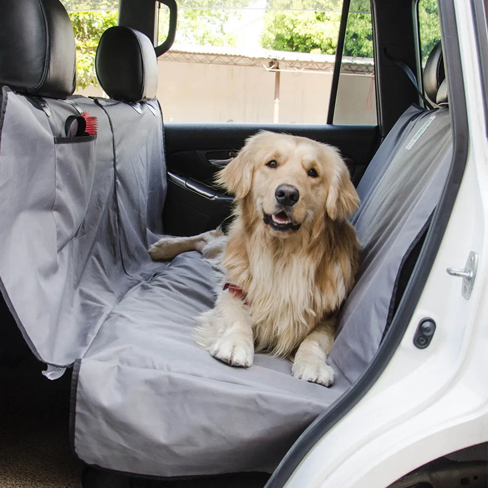 Pet Car Seat Hammock Cover - Grey
