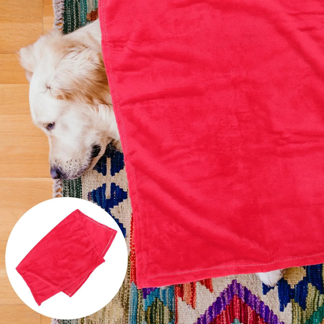 POPETPOP Small Cat and Dog Blanket - Soft Fleece Flannel Pet Blanket, 27.6"x19.7" Cat Blanket for Puppy, Small Dog, Medium Dog, Large Dog