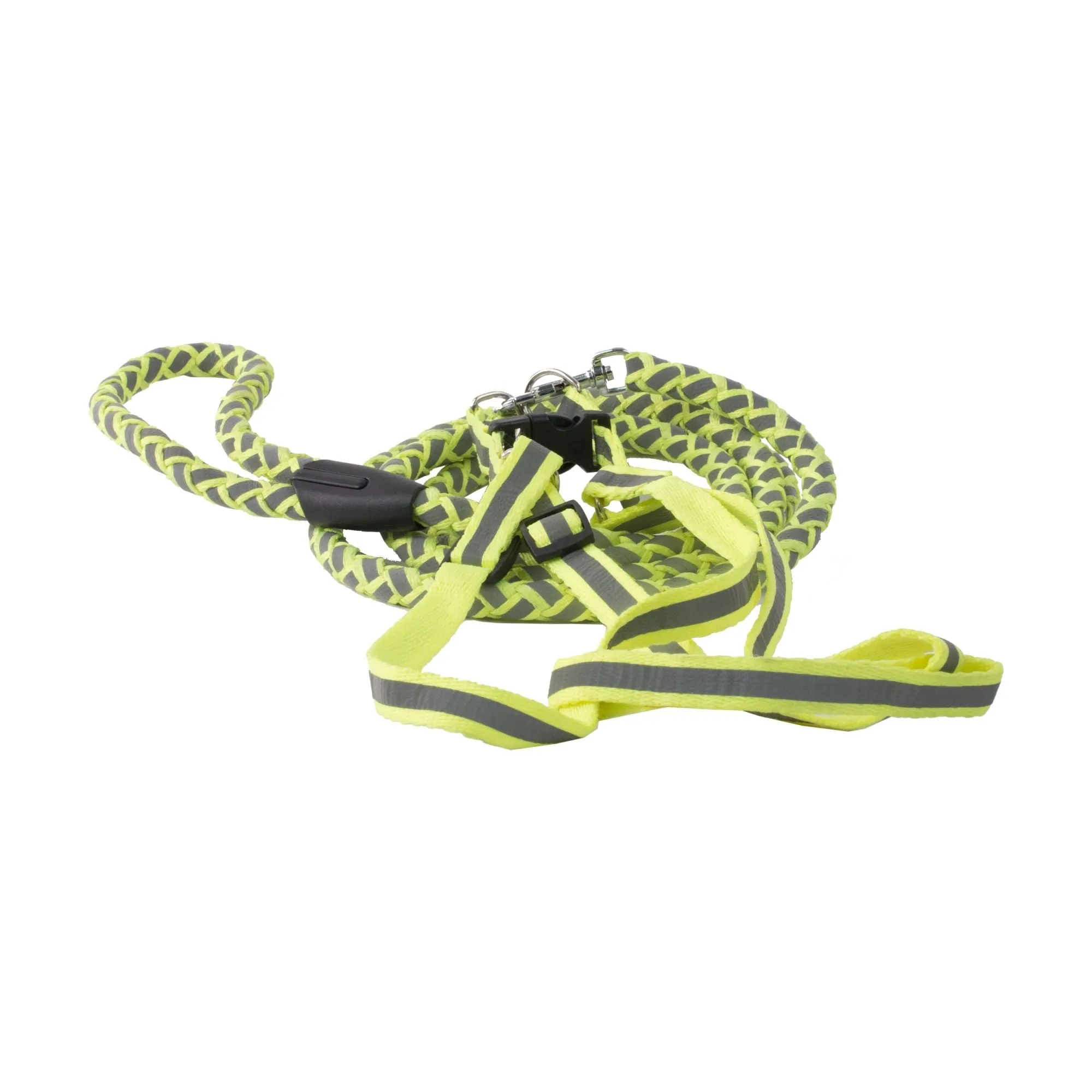 Reflective dog leash and harness Straps