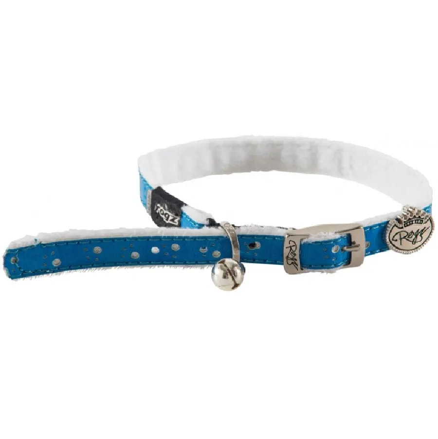 Rogz Trendycat Pin Buckle Collar Blue