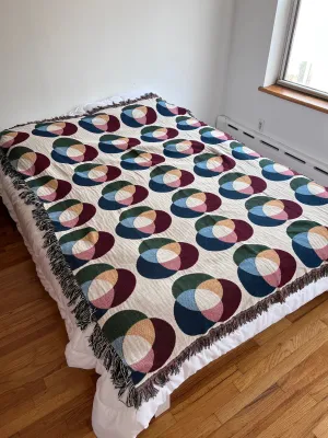 RoY G Biv Logo Blanket