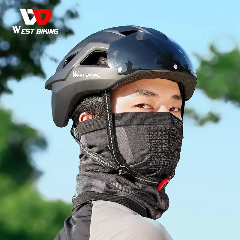 Sport Scarf Knitted Breathable Cycling Headwear Outdoor Running Dustproof Windproof Bicycle Balaclava
