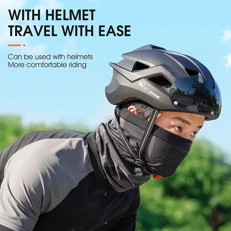 Sport Scarf Knitted Breathable Cycling Headwear Outdoor Running Dustproof Windproof Bicycle Balaclava