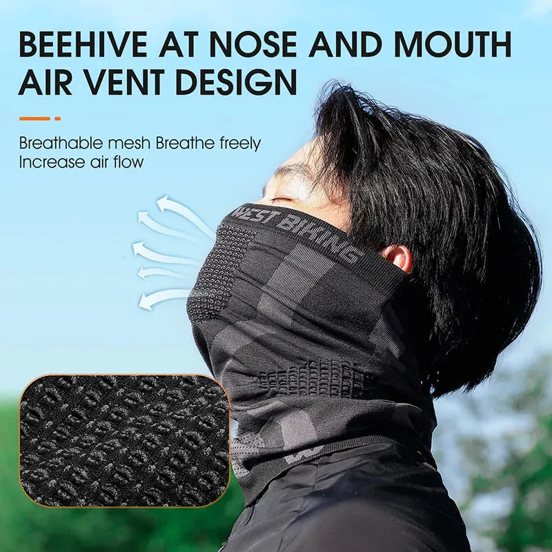 Sport Scarf Knitted Breathable Cycling Headwear Outdoor Running Dustproof Windproof Bicycle Balaclava