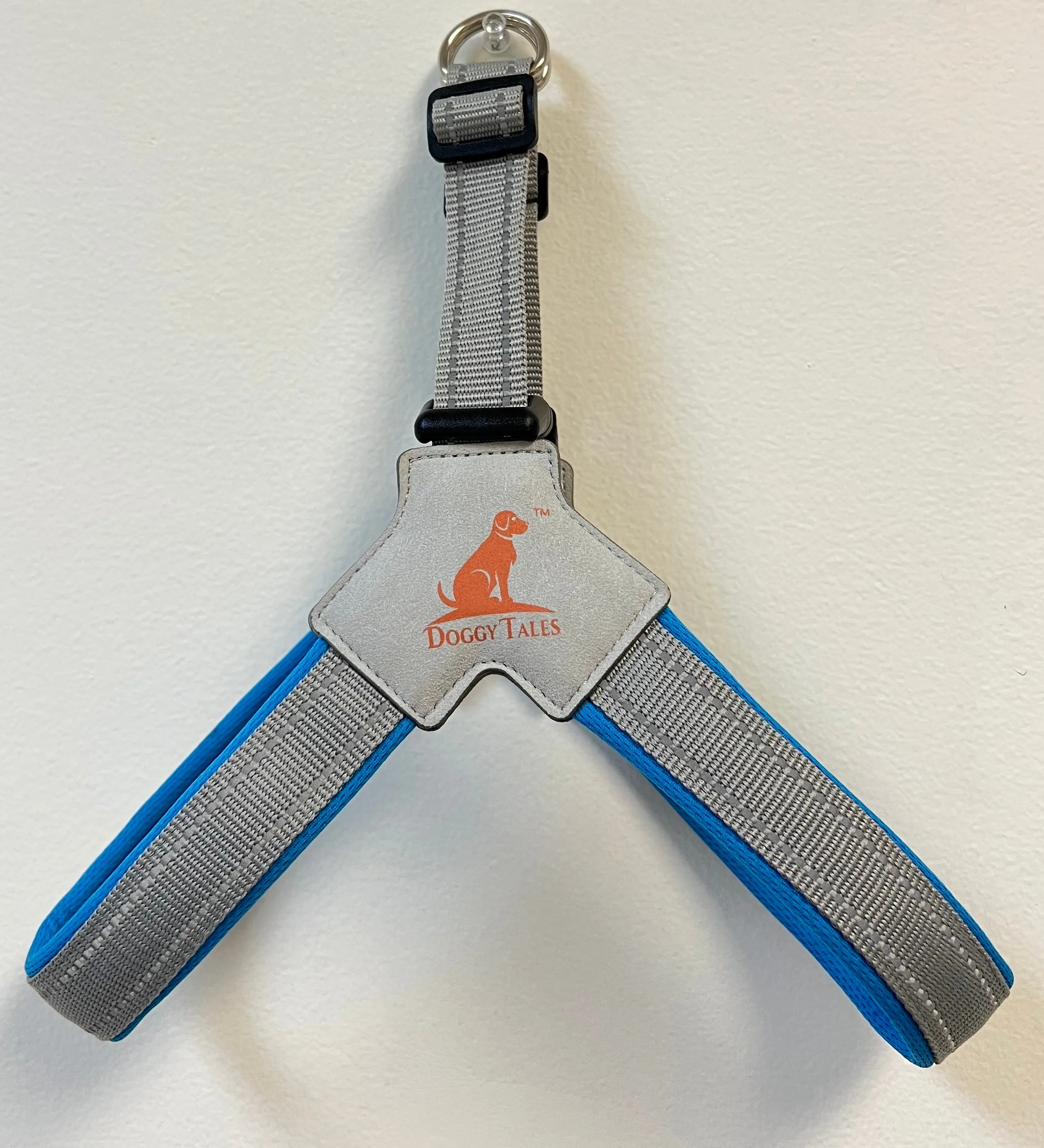Step In V Harness Blue