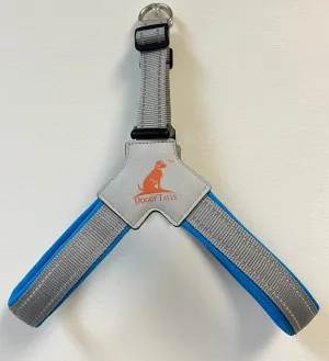 Step In V Harness Blue