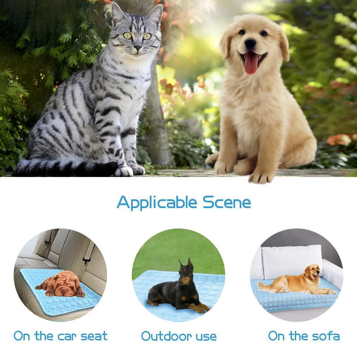 Summer Cooling Mat & Sleeping Pad For Pet