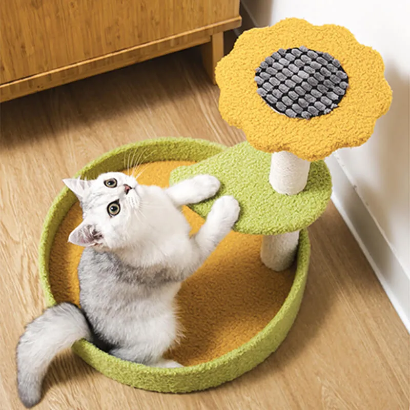 Sunflower Cat Tree