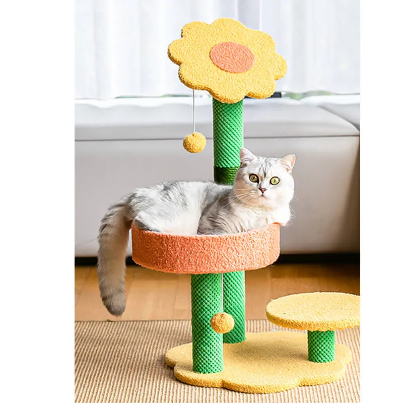 Sunflower Cat Tree