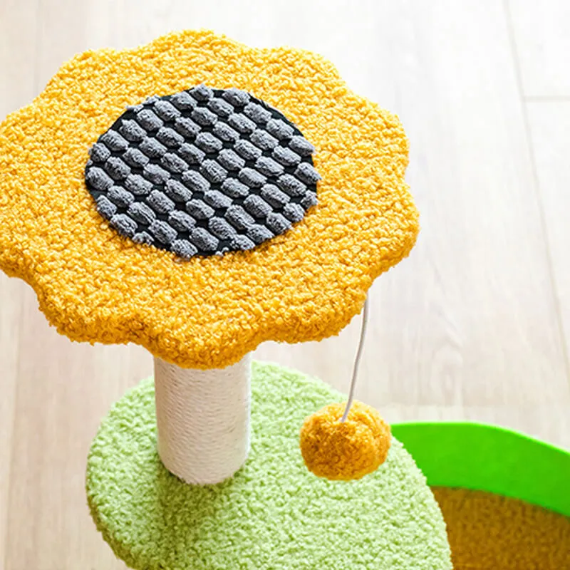 Sunflower Cat Tree