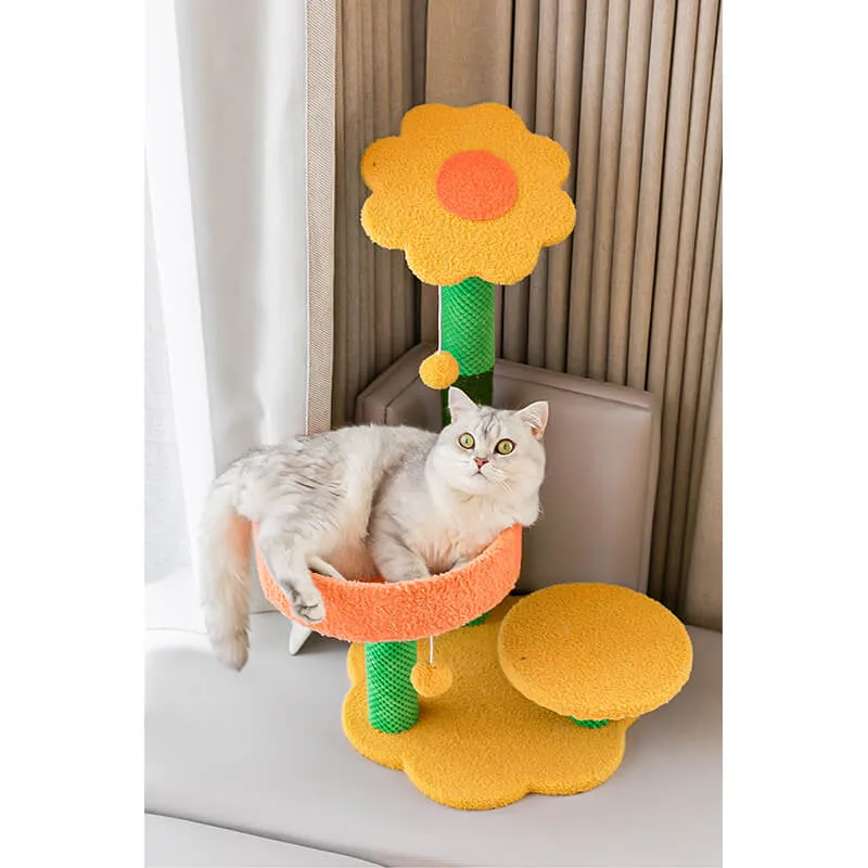Sunflower Cat Tree