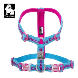 Truelove Reflective No-Pull Dog Harness - Tactical Military Training Design with Neoprene Padding and Adjustable Comfort Mesh