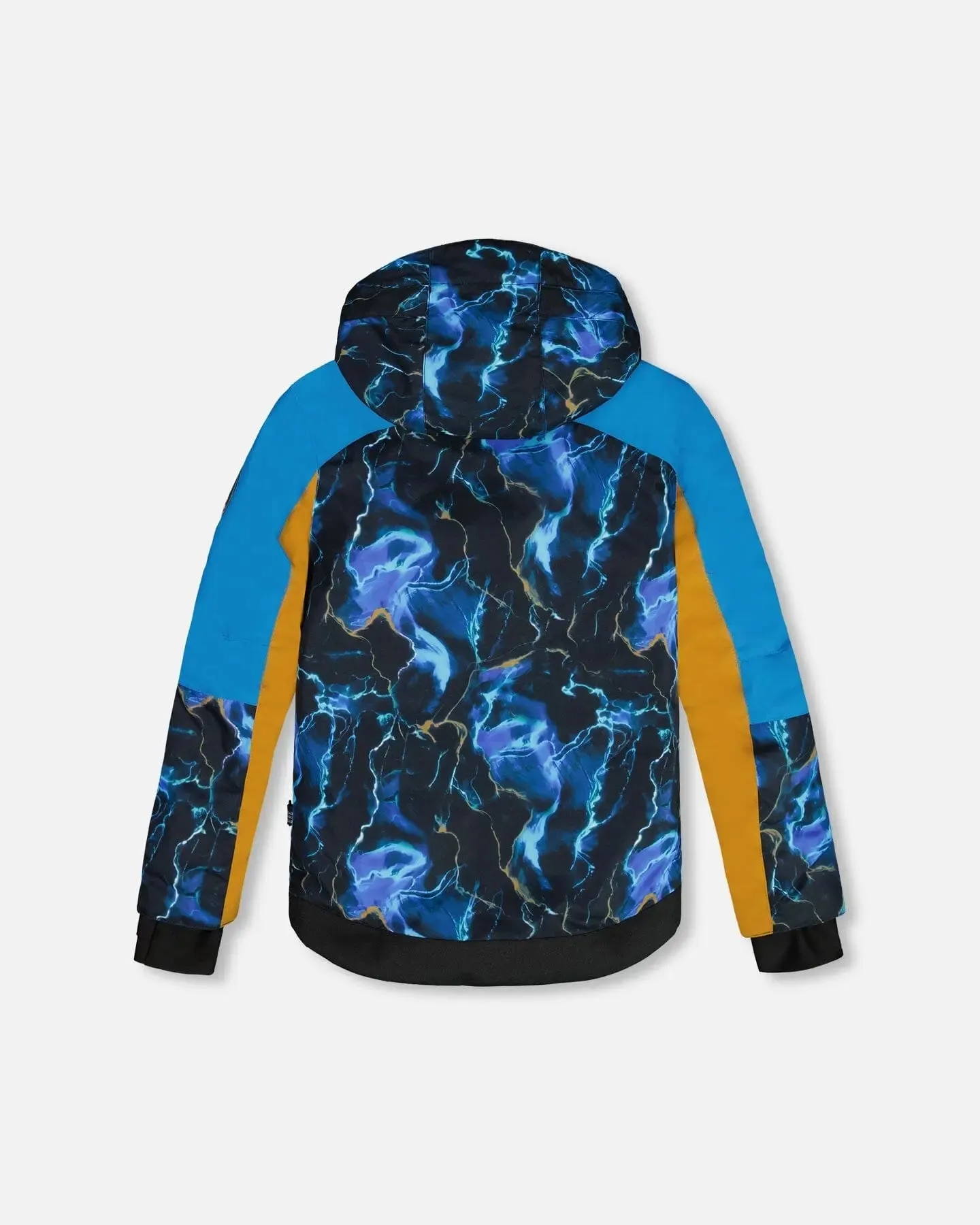 Two Piece Snowsuit Royal Blue Printed Storm
