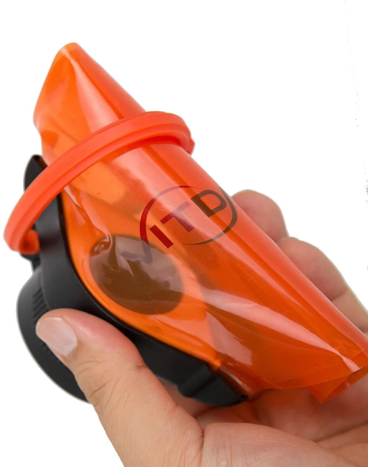 Vitdam Foldable Reusable Water Bottles BPA Free, FDA Approved (Blue)