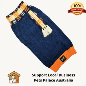 Zeez Knitted Dog Jumper With Scarf